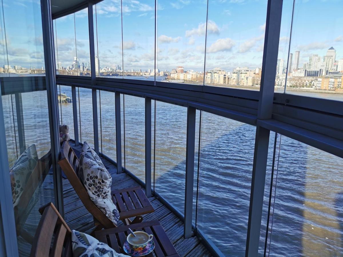 Homestay Room With Stunning Thames River View London Exterior foto